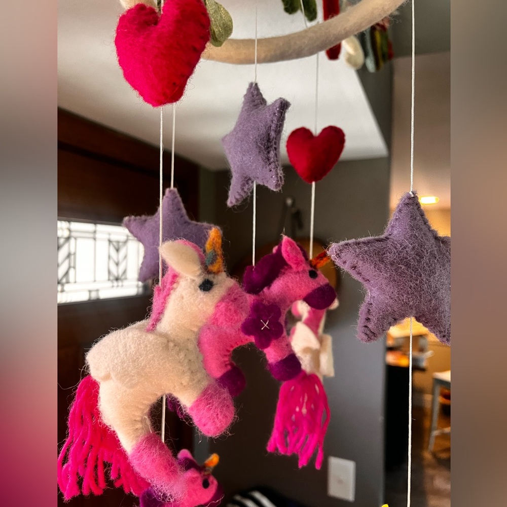 Boho whimsical unicorn 🦄 mobile